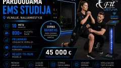 PARDUODAMA EMS STUDIJA E-FIT LIETUVA