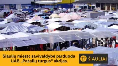 Parduodamos UAB "Pabalių turgus" akcijos