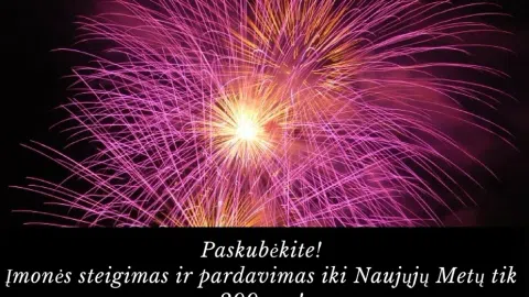 Parduodamos naujos UAB - 1