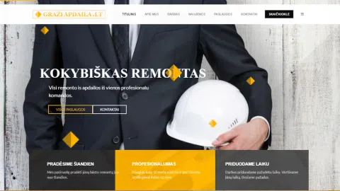 Parduodama svetainę skirtą statybos įmonėms - Potencialios pajamos nuo €108 000 - 1