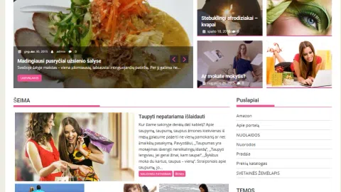 Parduodamas portalas su informacija - 1