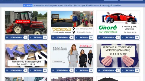 Marijampolės apskr. internetinis reklamos laikraštis Suvalkas.lt - 1