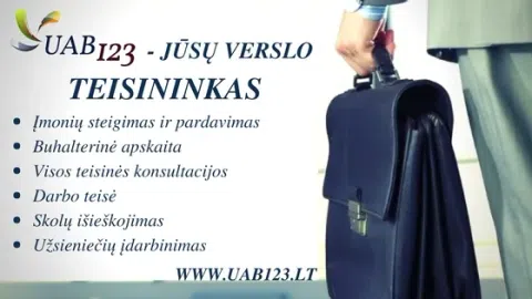UAB 123 - Jūsų verslo teisininkas! - 1