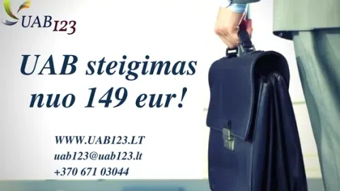 Įmonių steigimas ir pardavimas! - 1
