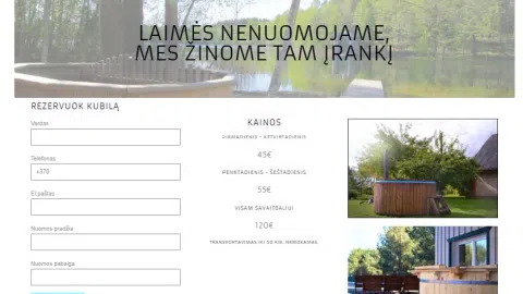 Nuomojantiems kubilus - 1