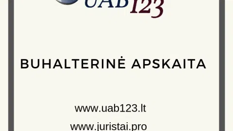 UAB123 Buhalterinė Apskaita  - Čia Gimsta Verslas! - 1