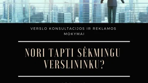 Verslo konsultacijos ir reklamos mokymai www.argura.lt - 1