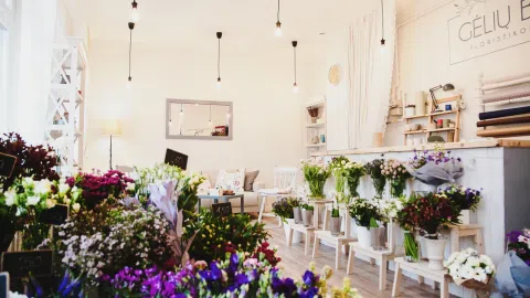 Floristikos studija, gėlių salonas - 1