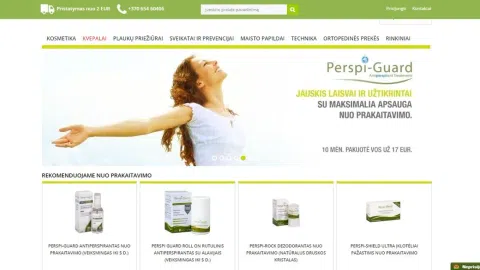 Parduodamas Internetinės prekybos verslas - elektroninė parduotuvė - 1