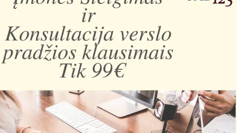 UAB 123 - Įmonių steigimas ir Buhalterinė apskaita! - 1