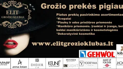 Parduodama grožio prekių internetinė parduotuvė - 1