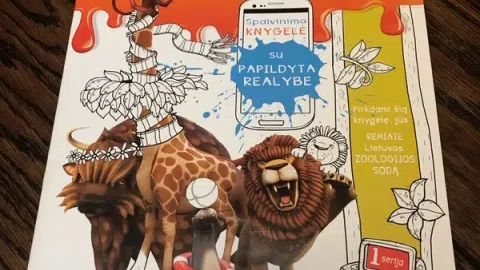 Parduodamas knygeliu su papildyta realybe verslas. - 1