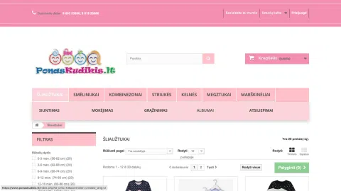 Parduodama Elektroninė Parduotuvė - 1