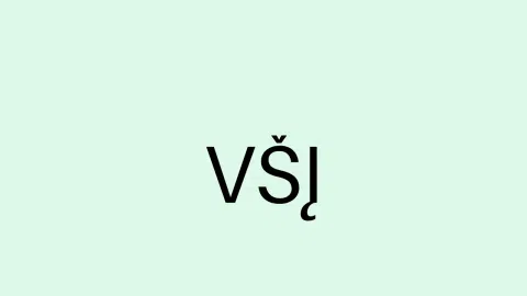 Všį - 1