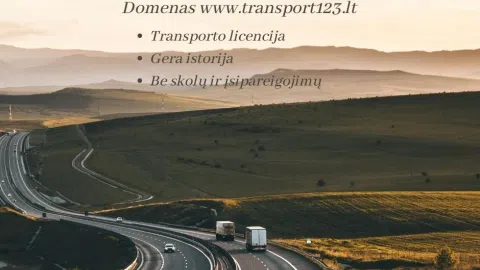 Parduodama transporto įmonė UAB TRANSPORT 123! - 1