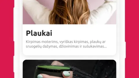 Parduodama grožio paslaugų rezervacinė sistema - 1