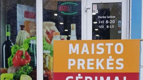 Maisto prekiu parduotuve - 1