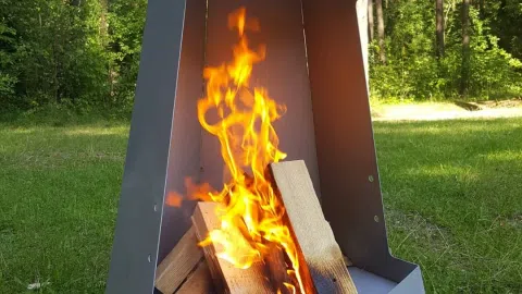 Ieškau partnerių Lietuvoje. (Metalinis lauko židinys, sraigtiniai poliai iš Baltarusijos) - 1