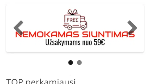 El parduotuvė įvairiomis prekėmis - 1