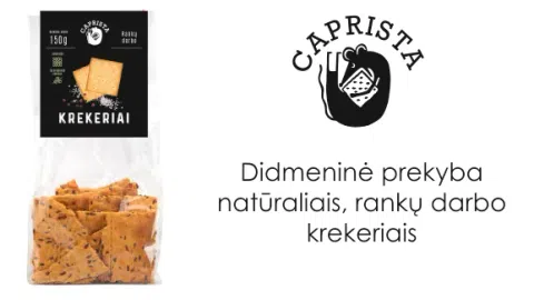 Didmeninė prekyba rankų darbo krekeriais - 1