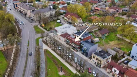 Puikioje vietoje, pačiame Panevėžio miesto centre nuomojamos 194,2 kv. m. administracinės, paslaugų, prekybos ir pan. paskirties patalpos. - 1