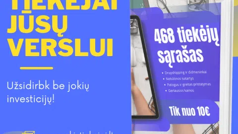 Prekių tiekėjai Jūsų verslui - 1
