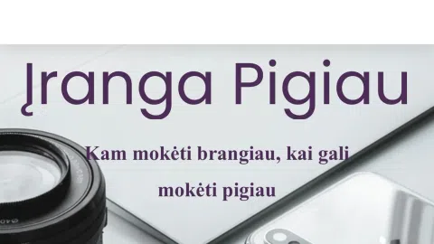 Parduodu el parduotuve su fb puslapiu - 1