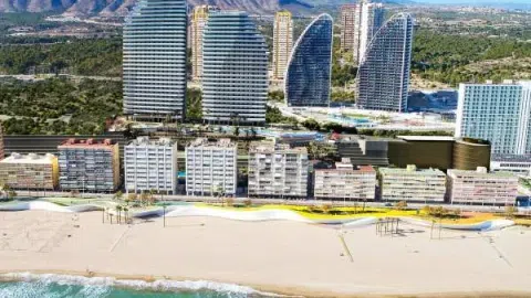 Naujas butas su vaizdu į jūrą Benidorme,Ispanija - 1
