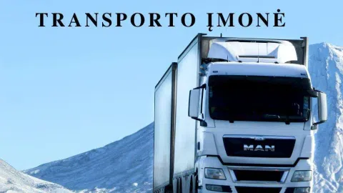 Parduodama Įmonė su transporto licencija UAB "TransportMax" - 1