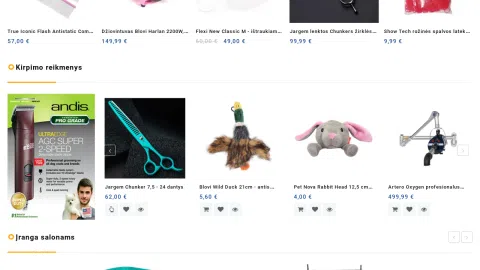 Parduodama internetinė parduotuvė ZOO123.lt - 1