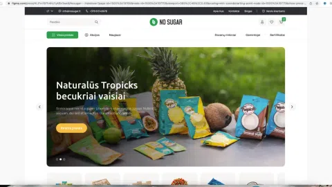 Parduodamas sveikų maisto produktų verslas - 1