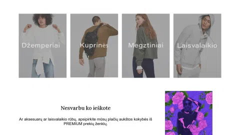 Elektroninė parduotuvė - 1