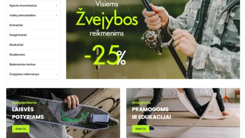 Parduodama el.parduotuvė Tripsy.lt (www.tripsy.lt) - 1