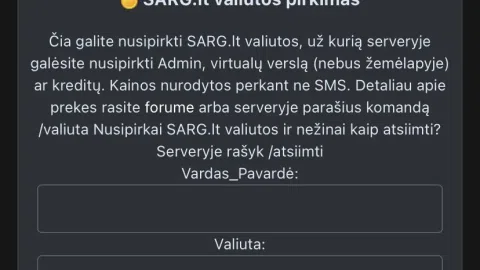 Parduodu SA-MP serverį - 1