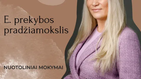 Nuotoliniai E.Prekybos mokymai - 1