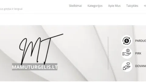 Parduodamas išskirtinis skelbimų portalas - 1
