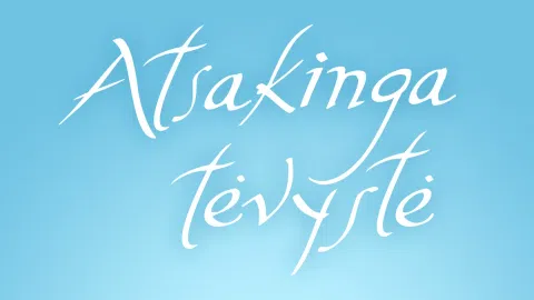 VŠĮ "Atsakinga tėvystė". Renginys/platforma/verslo planas - 1