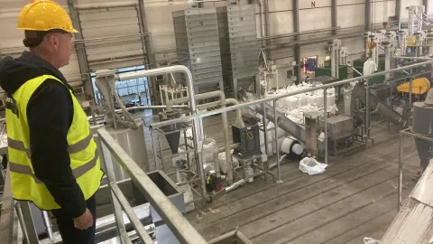 Prekyba aukštos kokybės perdirbto plastiko žaliavomis. PE - 1