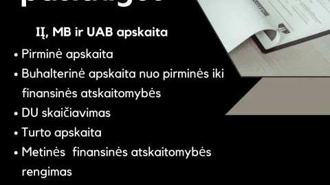 Buhalterinės paslaugos - 1