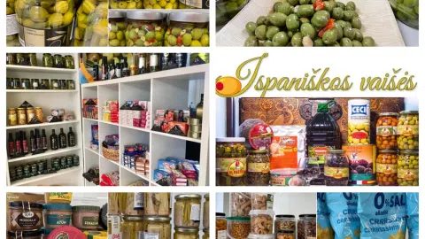 Maisto krautuvėlė "Ispaniškos vaišės" + DOVANA - 1