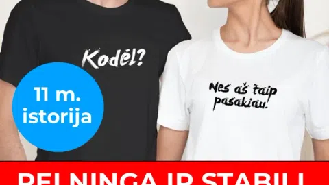 Pelninga ir stabili drabužių e-parduotuvė (11 metų | suprekiavo pusę milijono Eur) - 1