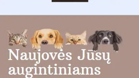 Parduodama Gyvūnų Prekių Internetinė Parduotuvė „Švari letenėlė“ - 1