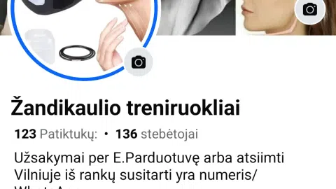 Žandikaulio treniruoklių prekyba - 1