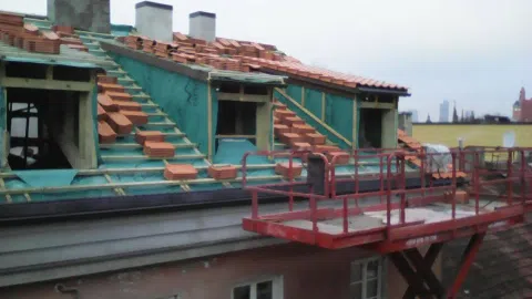 Čerpinių stogų dengimas, dirbame su Kultūros paveldu - 1