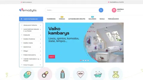 Parduodu internetinę parduotuvę. Prekės vaikams - 1