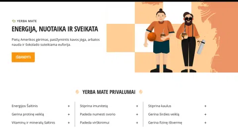 Matės arbatos el. parduotuvė - 1