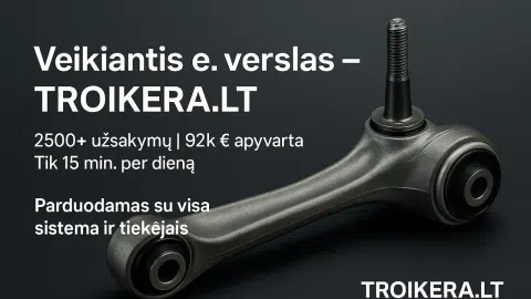 Bmw dalių el. parduotuvė – veikiantis verslas - 1