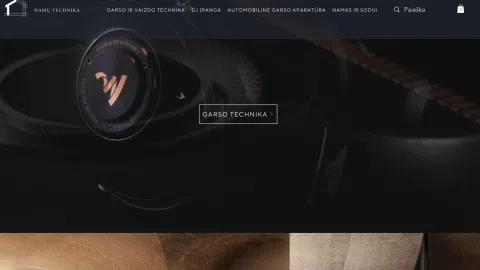 Parduodama buitinės technikos audio ir video prekių elektroninė parduotuvė www.namutechnika.lt - 1