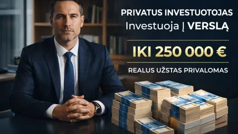 Privatus investuotojas investuoja į verslą - 1