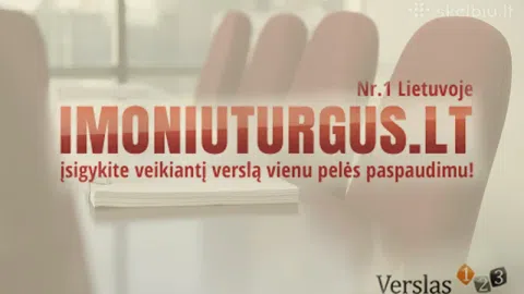 Dabar įsigykite įmonę vienu mygtuko paspaudimu- www.ImoniuTurgus.lt - 1